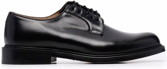 Church's Leren derby brogues Zwart