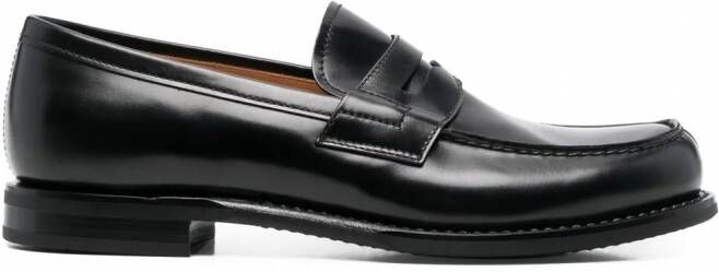 Church's Leren loafers Zwart