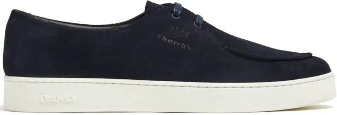 Church's Longsight 2 suède sneakers Blauw