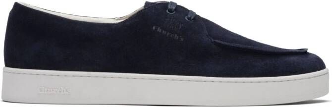 Church's Longsight suède sneakers Blauw