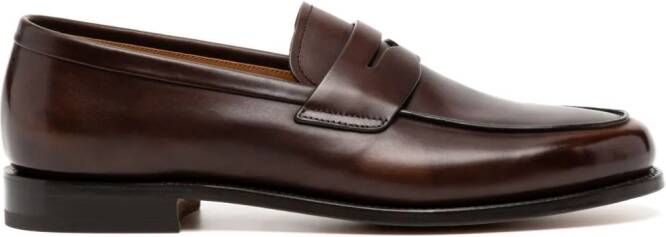 Church's Milford leren loafers Bruin