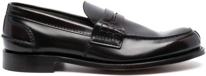 Church's Leren loafers Bruin