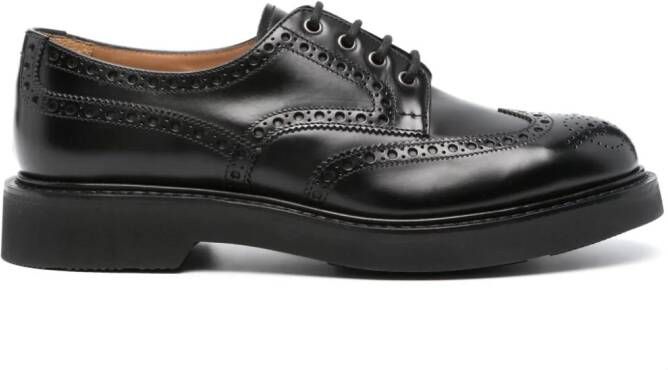 Church's Prestige leren derby brogues Zwart