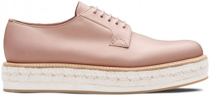 Church's Shannon derby schoenen met plateauzool Roze