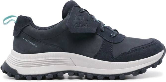 Clarks ATL Trek Free WP nubuck sneakers Blauw