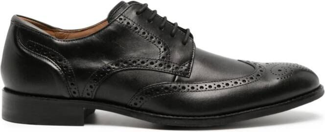 Clarks Craft Arlo Limit leren brogues Zwart