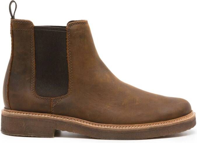 Clarks Originals Clarkdale Easy leren Chelsea laarzen Bruin