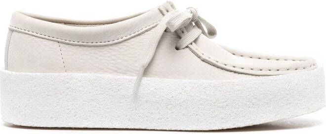 Clarks Originals Sneakers met plateauzool Wit