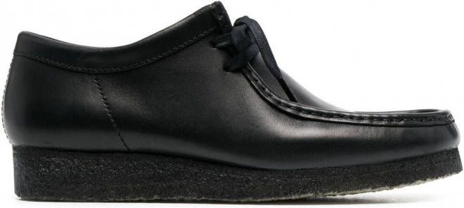 Clarks Originals Wallabee leren schoenen Zwart