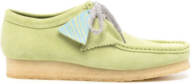 Clarks Wallabee suède laarzen Groen