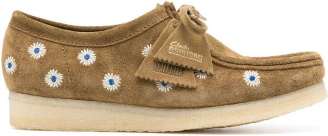 Clarks Wallabee bootschoenen Bruin