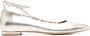 Claudie Pierlot Ballerina's met metallic-effect Goud - Thumbnail 1