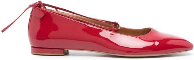 Claudie Pierlot Lakleren ballerina's Rood