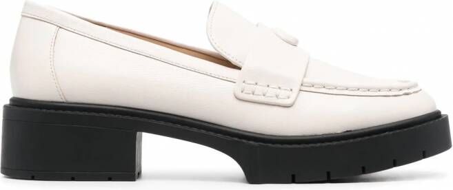 Coach Loafers met chunky zool Beige