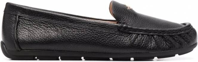 Coach Marley leren loafers Zwart