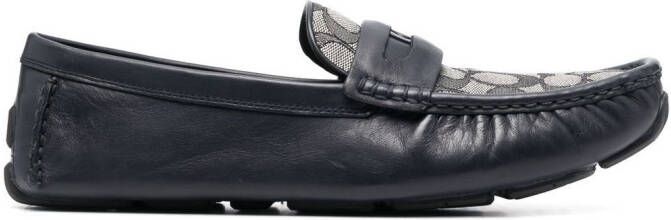 Coach Leren loafers Blauw