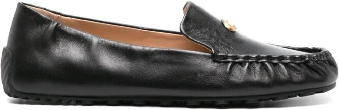 Coach Ronnie leren loafers Zwart