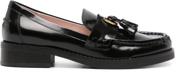 Coccinelle Loafers met kwastje Zwart