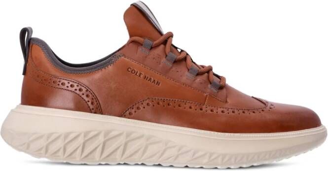 Cole Haan Zerogrand leren sneakers Bruin