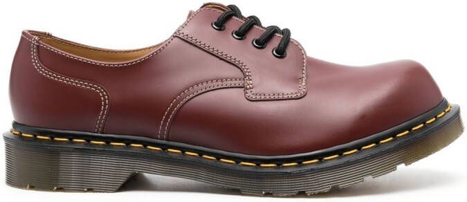 Comme des Garçons Homme Deux x Dr Martens derby schoenen Rood