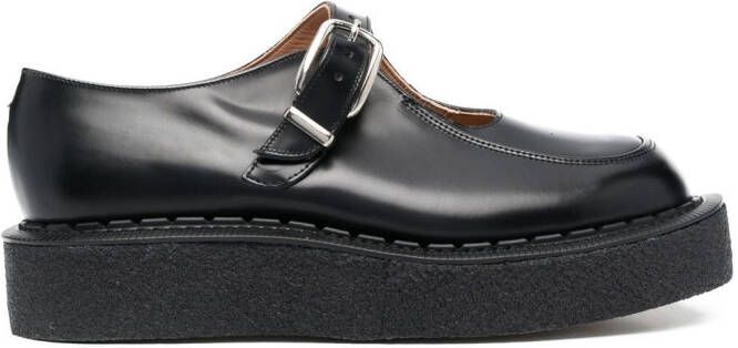 Comme des Garçons Homme Plus Leren gespschoenen Zwart