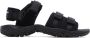 Comme des Garçons Homme Sandalen met klittenband en logo-applicatie Zwart - Thumbnail 1