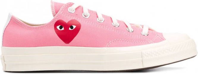 Comme Des Garçons Play x Converse x Converse Chuck 70 low-top sneakers Roze