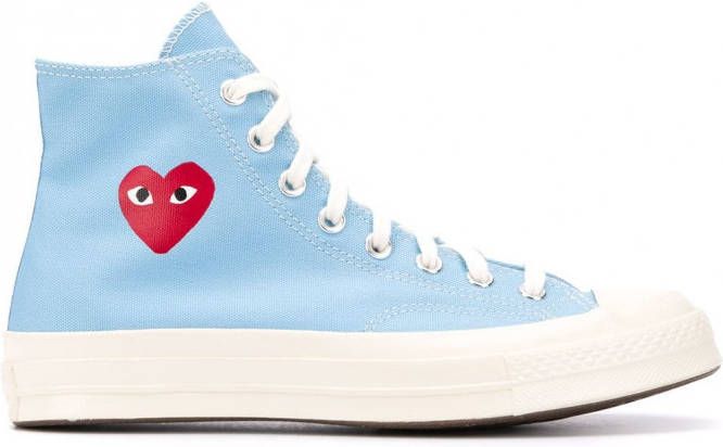 Comme Des Garçons Play x Converse x Converse Chuck 70 high-top sneakers Blauw