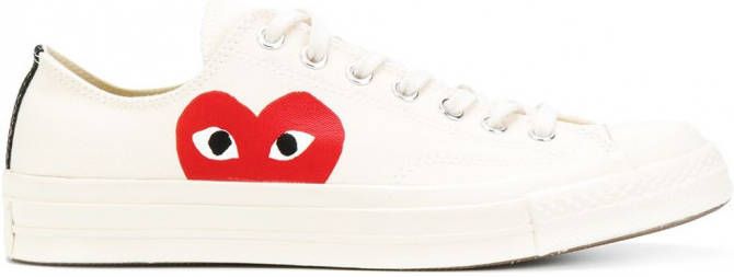 Comme Des Garçons Play x Converse x Converse All Star low-top sneakers Beige - Foto 1