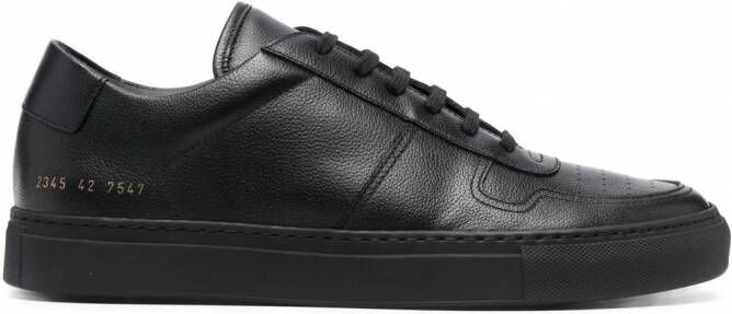 Common Projects Leren sneakers Zwart