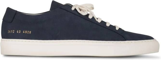 Common Projects Leren sneakers Blauw