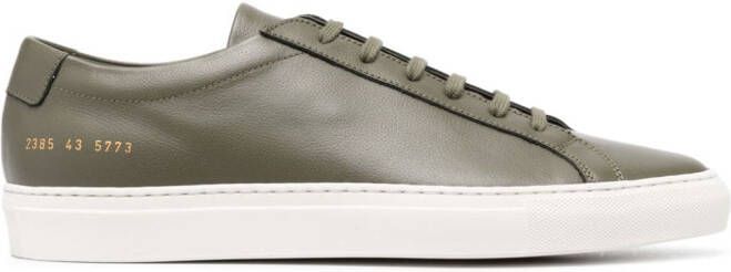 Common Projects Original Achilles leren sneakers Groen