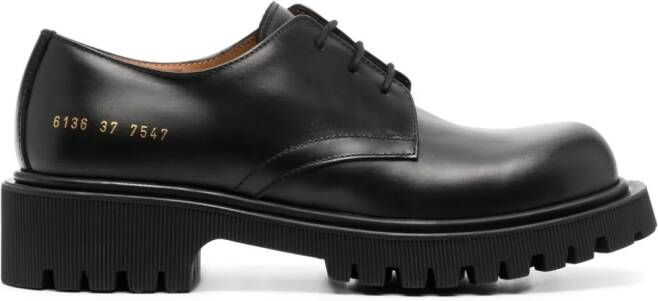 Common Projects Oxford leren veterschoenen Zwart