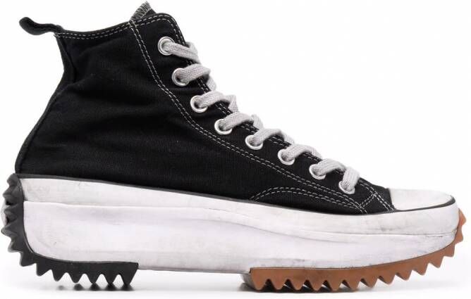 Converse Run Star Hike high-top sneakers Zwart