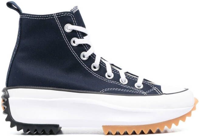 Converse Run Star Hike sneakers met plateauzool Blauw