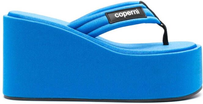 Coperni Sandalen met sleehak Blauw