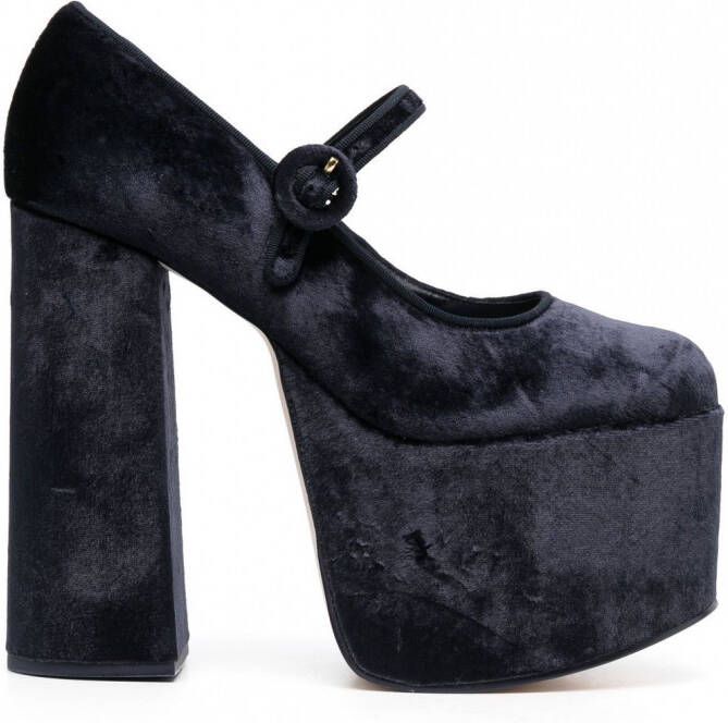 Cult Gaia Angelou pumps met plateauzool Blauw