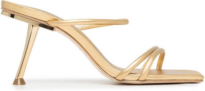 Cult Gaia Lydia sandalen met open neus Goud