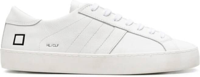 D.A.T.E. Hill Low leren sneakers Wit