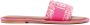 DE SIENA SHOES Ibiza slippers met kralen Roze - Thumbnail 1