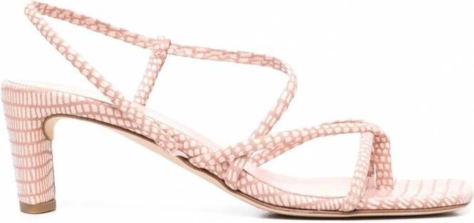 Del Carlo Sandalen met bandjes Roze