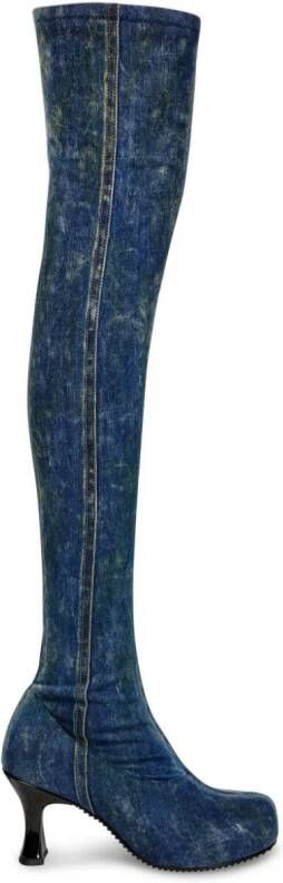 Diesel Woodstock Tbt denim laarzen Blauw