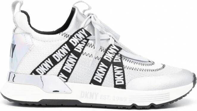 DKNY Sneakers met logoprint Wit