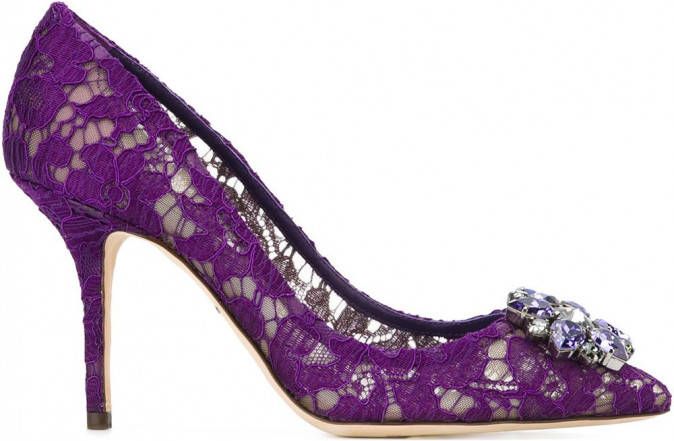 Dolce & Gabbana 'Bellucci' pumps Paars