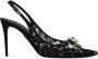 Dolce & Gabbana Slingback pumps met kristallen Zwart - Thumbnail 1