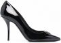 Dolce & Gabbana Pumps met puntige neus Zwart - Thumbnail 1