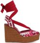 Dolce & Gabbana Espadrilles met print Rood - Thumbnail 1