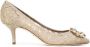 Dolce & Gabbana geborduurde pumps Beige - Thumbnail 1