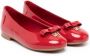 Dolce & Gabbana Kids Ballerina's met strikdetail Rood - Thumbnail 1