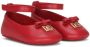 Dolce & Gabbana Kids Ballerina's met logoplakkaat Rood - Thumbnail 1